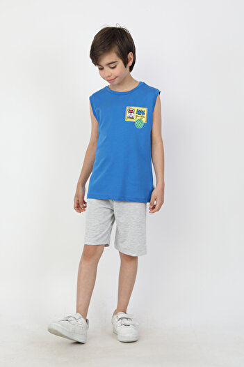 e-çocuk Wilde Zero Sleeve Boy's 2-Piece Set 4945