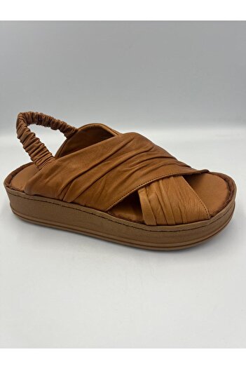 Mammamia Women's Daily Comfortable Leather Sandals