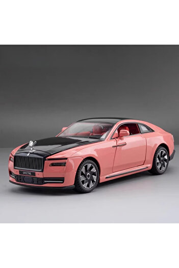Choice3 pink with box 1:24 Rolls Royce Spectre Alloy Diecast Model Car Sound & Light Collection Gifts Christ
