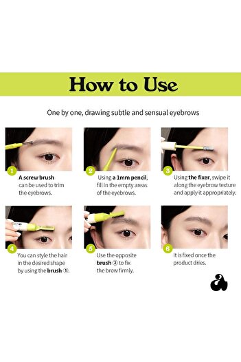 UNLEASHIA Eyebrow Pencil, UNLEASHIA, Shaper Defining, 0.025g No.2 Kraft Brown