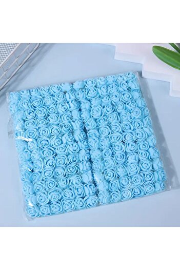 OZN AKSESUAR trandafir artificial, floare artificială din tul, floare de decorare, floare pentru realizarea coroanelor, 140 buc