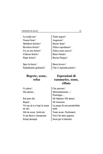 Polirom Romanian-Italian conversation guide - Dragos Cojocaru