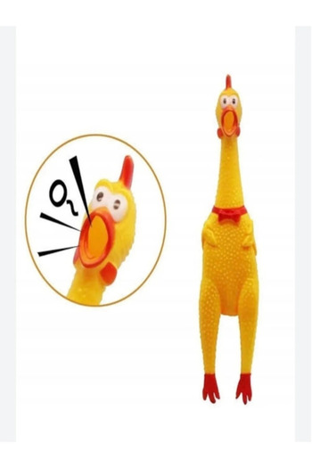 Vitastyle Big Size Sound Making Chicken Cat Dog Toy 30 cm