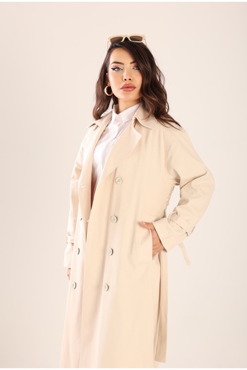 Genel Markalar Tasarım Oversize Trençkot