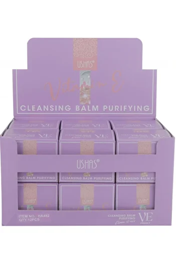 BaoBao USHAS Purifying Cleansing Balm with Vitamin E – Gentle Cleansing and Hydration, 63g