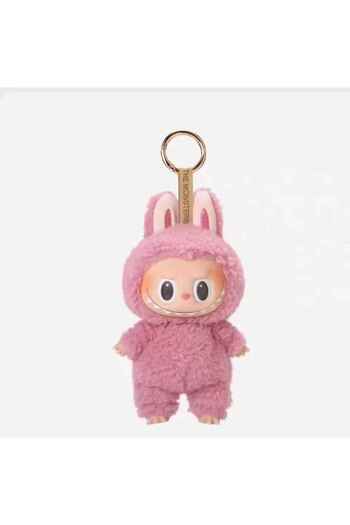 Schulzz Labubu Have a Seat, Cute Monsters Labubu Colorful Plush Toy Keychain Fashion Bag
