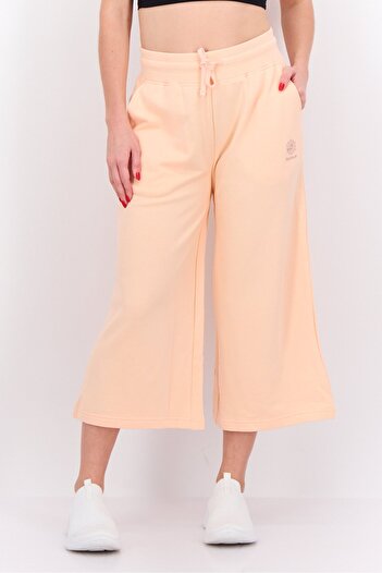 Reebok Women Elevated Foundation Cropped Pants, Dessert Dusty Orange