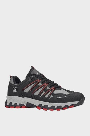 Liger Men's Trekking Shoes - Water and Cold Resistant, Daily Outdoor - Ice Red