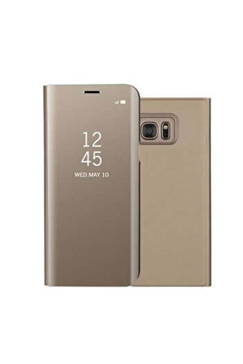Flippy Huawei P Smart Z Flip Cover Mirror Gold