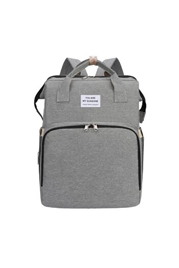 Flippy Multifunctional Backpack for Moms, Flippy, with Foldable Crib and Changing Base, Waterproof, Large C