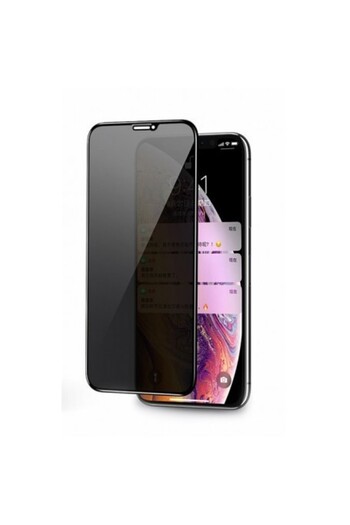 Flippy Folie sticla securizata compatibila cu Realme GT2 Pro, Full Glue, Privacy, Negru