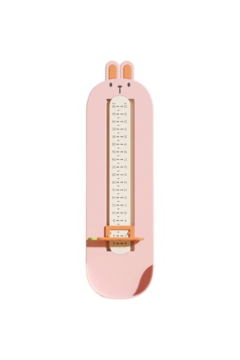 Flippy Foot Measuring Device for Babies, Flippy, 6-24, Bunny Model, Pink