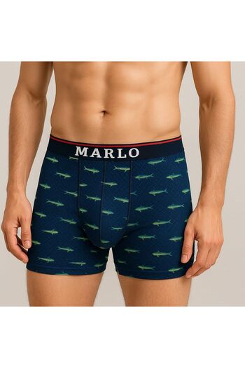 enmodaiçgiyim Patterned Cotton Lycra Men's Boxers