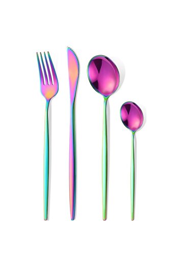 Flippy Portuguese Cutlery, Flippy, 24-Piece Stainless Steel Set