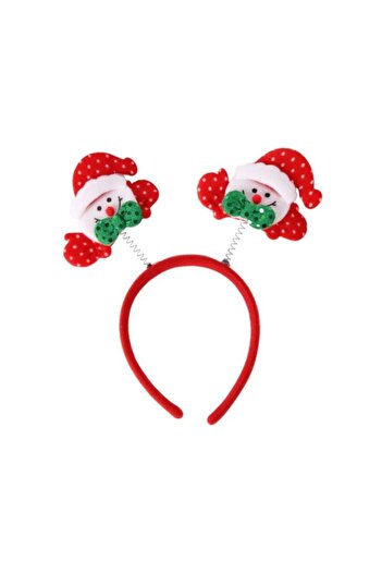 Flippy Decorative Wreath, Flippy, Christmas Theme, 12 x 25 cm, Snowman Model, Universal Size, Red/White