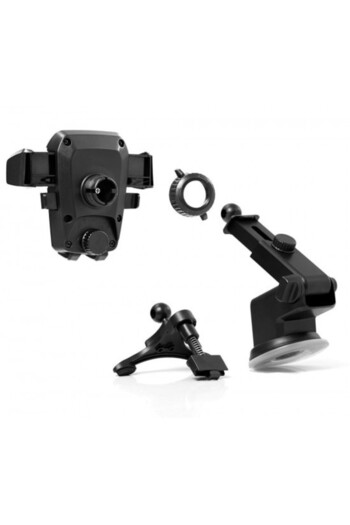 Universal Flippy 3rd Auto Holder for Phone, Black