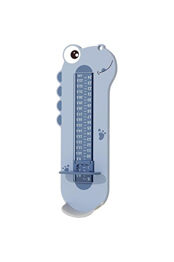 Flippy Foot Measuring Device for Babies, Flippy, Model Dinosaur, Blue