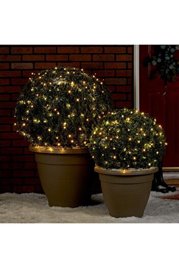 Family Christmas Yoto linear Christmas installation, 24 m, of which 1 m 220V plug cable, 300 LED, 8 light effects