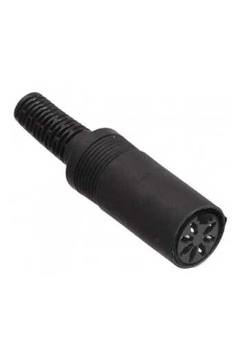 OEM 7 Pin DIN female connector on cable