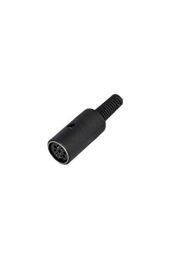 OEM 8 Pin DIN female connector on cable