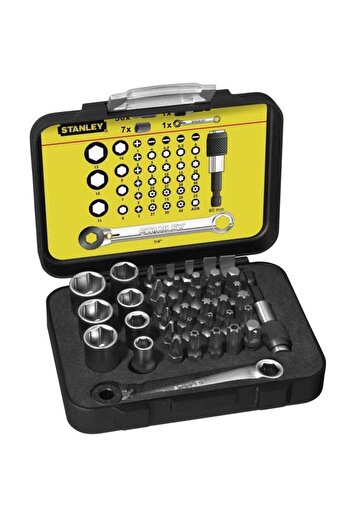 Stanley Set of 40 1/4" screwdriver bits 1-13-907