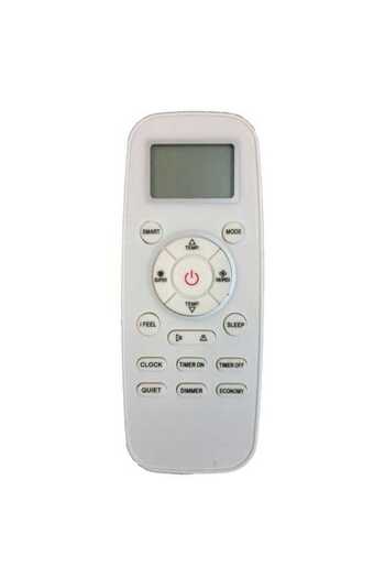 OEM Hisense K4 Air Conditioner Remote Control similar to the original (434)