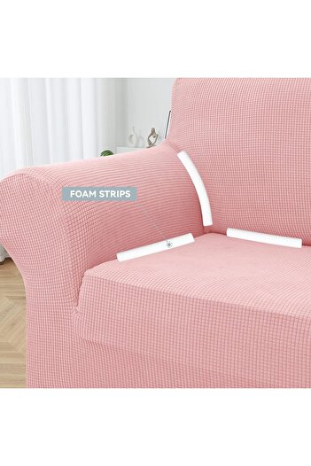 Bright Home likrali üç kişilik koltuk ,kanepe, çekyat örtüsü,koltuk kılıfı lastikli,pitikare desen