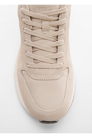 MANGO Bej Erkek Sneaker 77040594