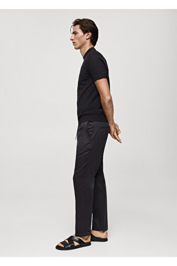 MANGO Woman Ανδρικό παντελόνι Ash 77072531