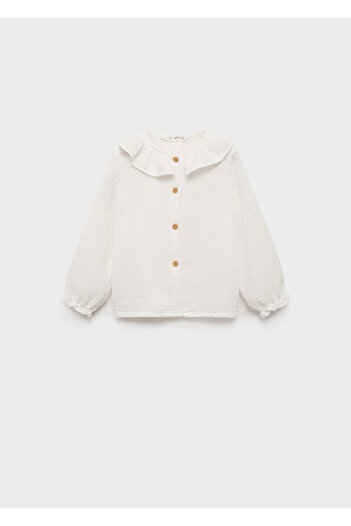 MANGO White Baby Girl Blouse 77061508