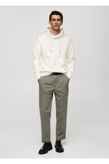 MANGO Woman Natural Men's Sweatshirt 77025152
