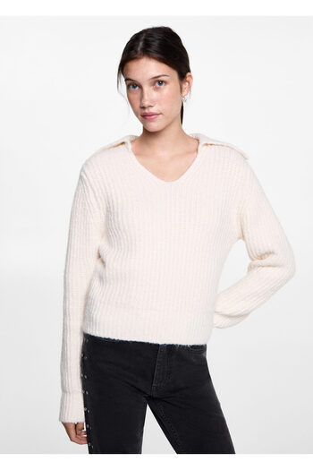 MANGO Natural Girl's Sweater 77007690