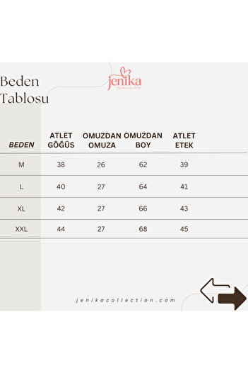 JENİKA Thick Strap Cotton Women's Athlete