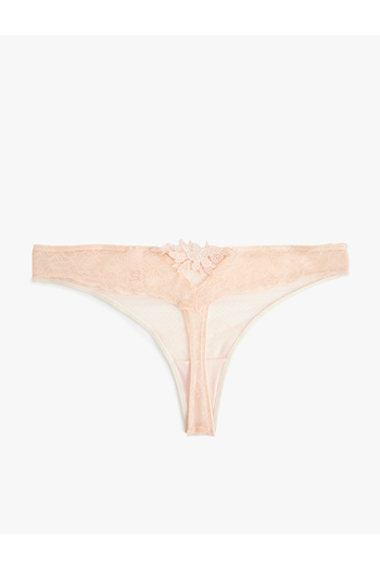 Koton Transparent Lace String Panties