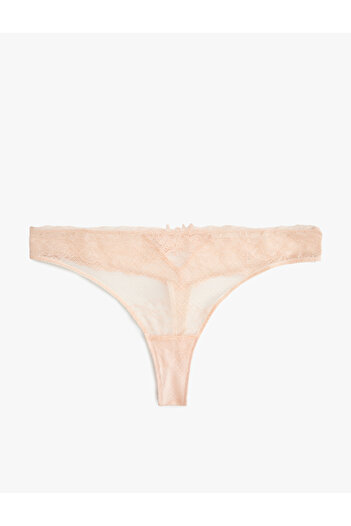 Koton Transparent Lace String Panties