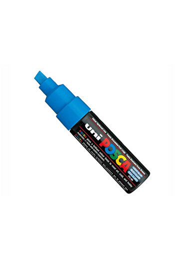 POSCA PC-8K paint marker 8.0 mm beveled tip - light blue