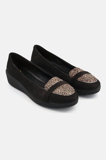 Fitflop Women Slip On Casual Loafer Shoes, Black
