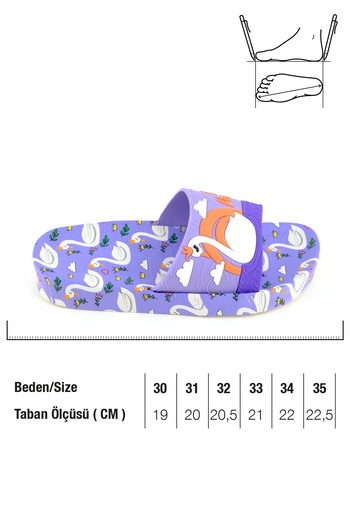 GEZER Girl's Summer Wet Floor Suitable for Use Comfortable Sole Home Garden Beach Pool Slippers