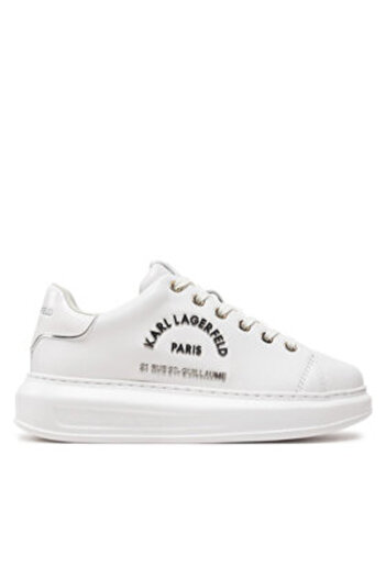 Karl Lagerfeld adidași pentru femei KL62539K albi