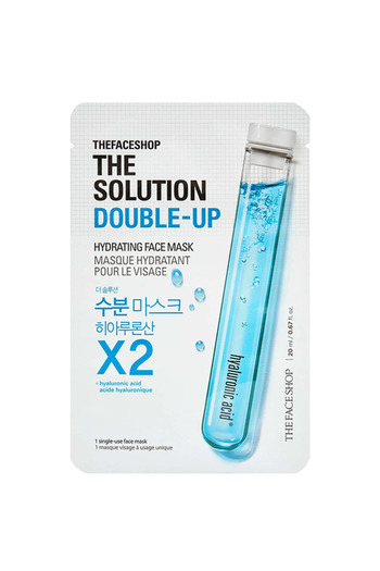 The Face Shop The Solution GZ Hydrating Double-Dose Face Mask || Hyaluronic ||