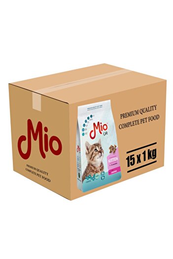 MİO Dry food for junior cats❤️, Box 15 Bags x 1 Kg, Premium, Mio Cat, Cat food ⭕ kitten puppy