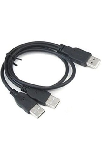 Alfais 4922 Usb Y Kablo Harici HDD Hard Disk Power Data Kablosu