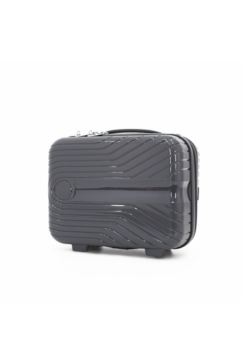 Fancl Hardshell Luggage Trolley 4 pcs Set + Makeup - GREY