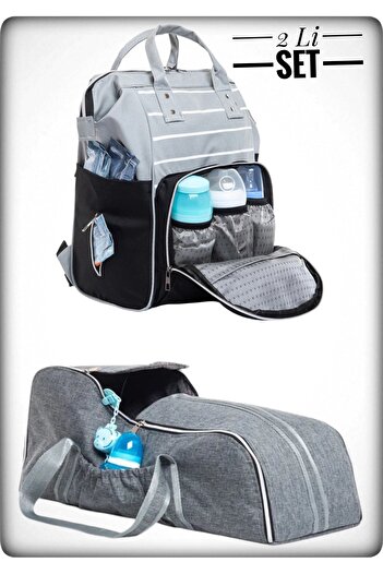 Avşar Baby 2-Piece Baby Carrying Set Best Mother Baby Care Bag and Carrycot Models