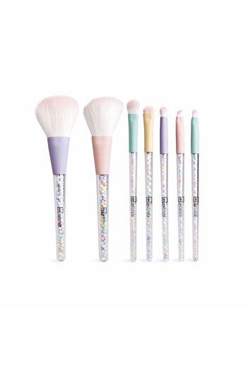 IDC Institute Candy Makeup Brushes Set Idc Institute 7 pz