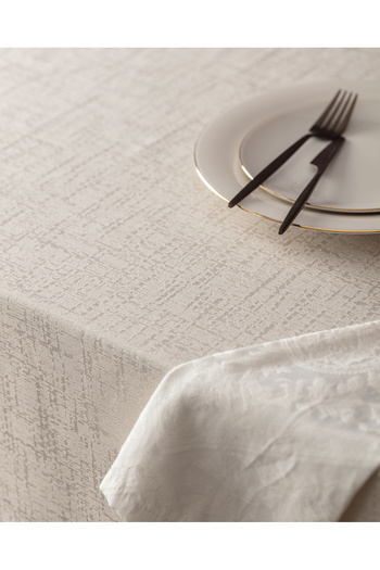 Madame Coco Livron Table Cloth - Beige - 160X300 cm