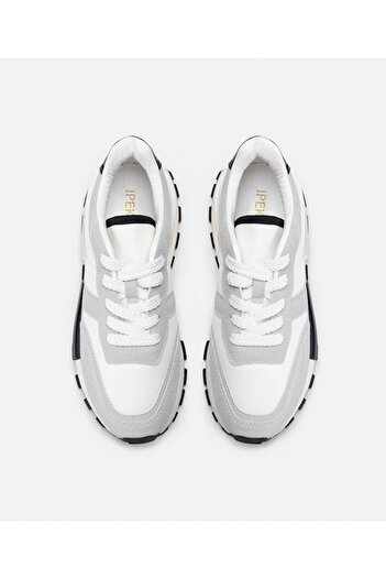 İpekyol Bağcıklı colorblock sneaker