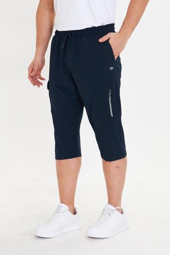 Marco Ferry Чоловічі капрі StretchFit Cargo Pocket Stretch Capri темно-сині 6035-L