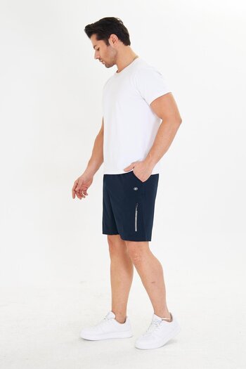 Marco Ferry Чоловічі еластичні шорти StretchFit з кишенями, темно-сині 6040-L