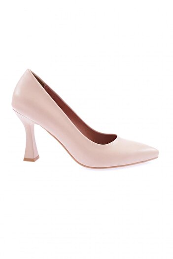 DGN 720 Women's Pointed Toe Low-Cut Goblet Heel Shoes